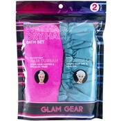 Wholesale - 2pc QUICK DRY TOWEL SET C/P 72, UPC: 810004944169